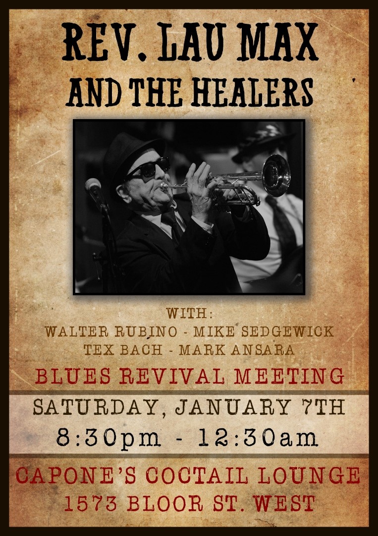 Live Blues – Rev. Lau Max & The Healers