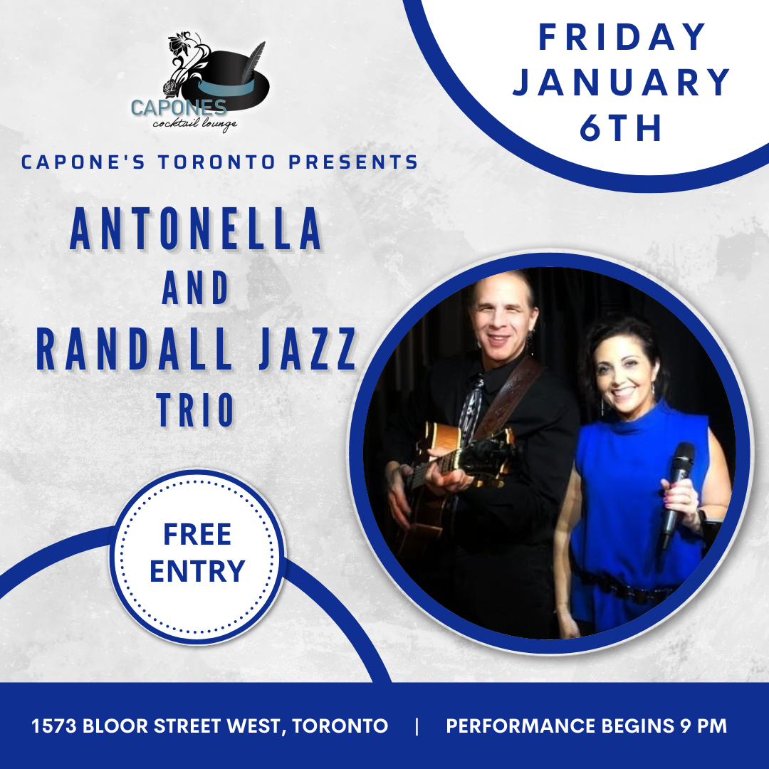 Live Jazz: Antonella & Randall Jazz Trio