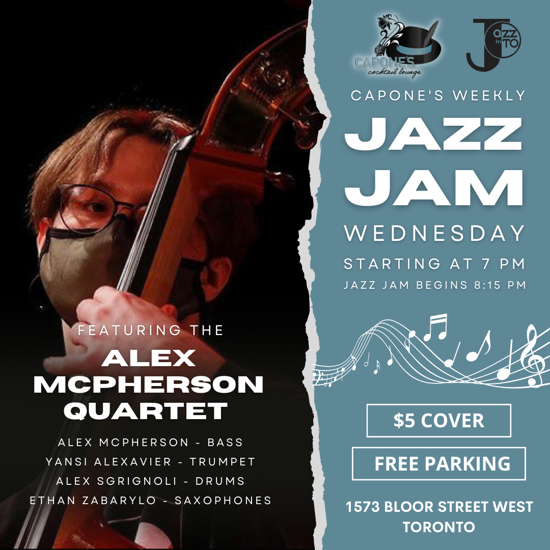 Live Jazz Jam : Alex McPherson Quartet