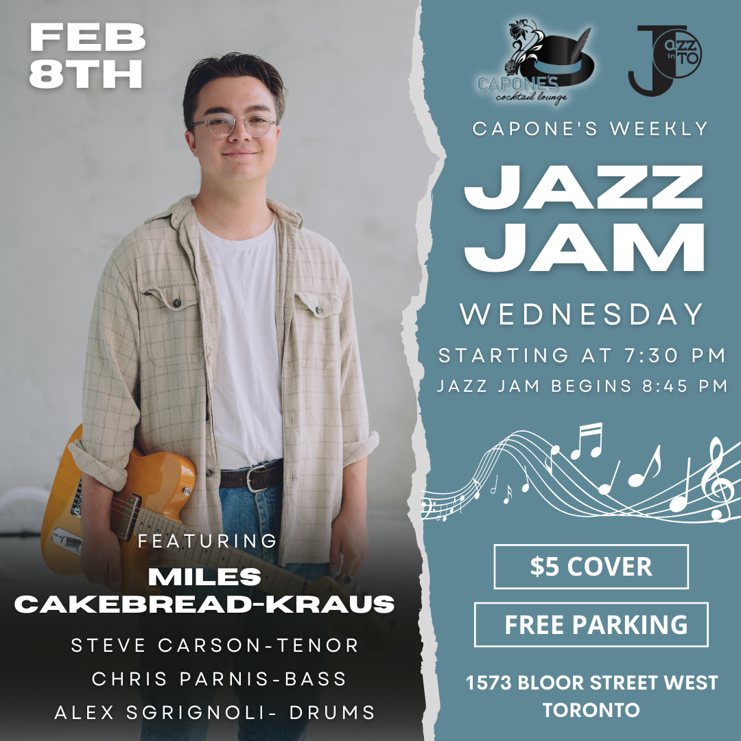 Live Jazz Jam: Miles Cakebread-Kraus