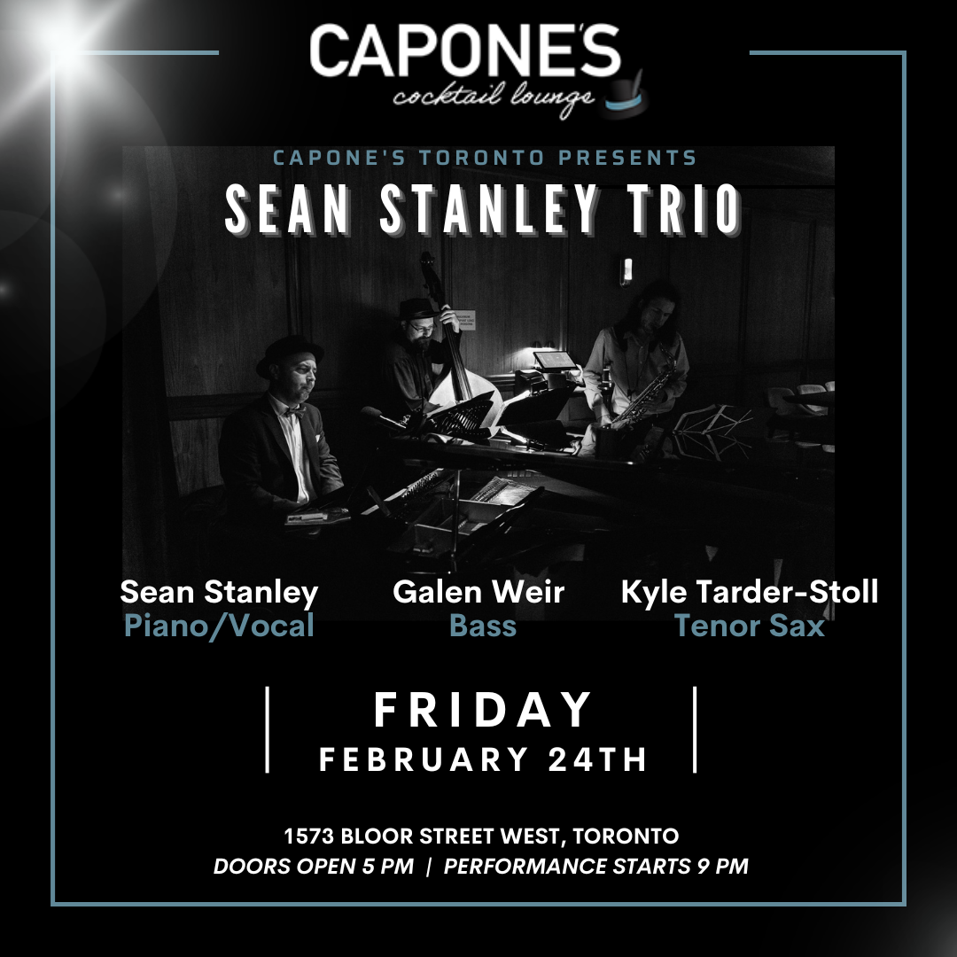 Live Jazz: The Sean Stanley Trio