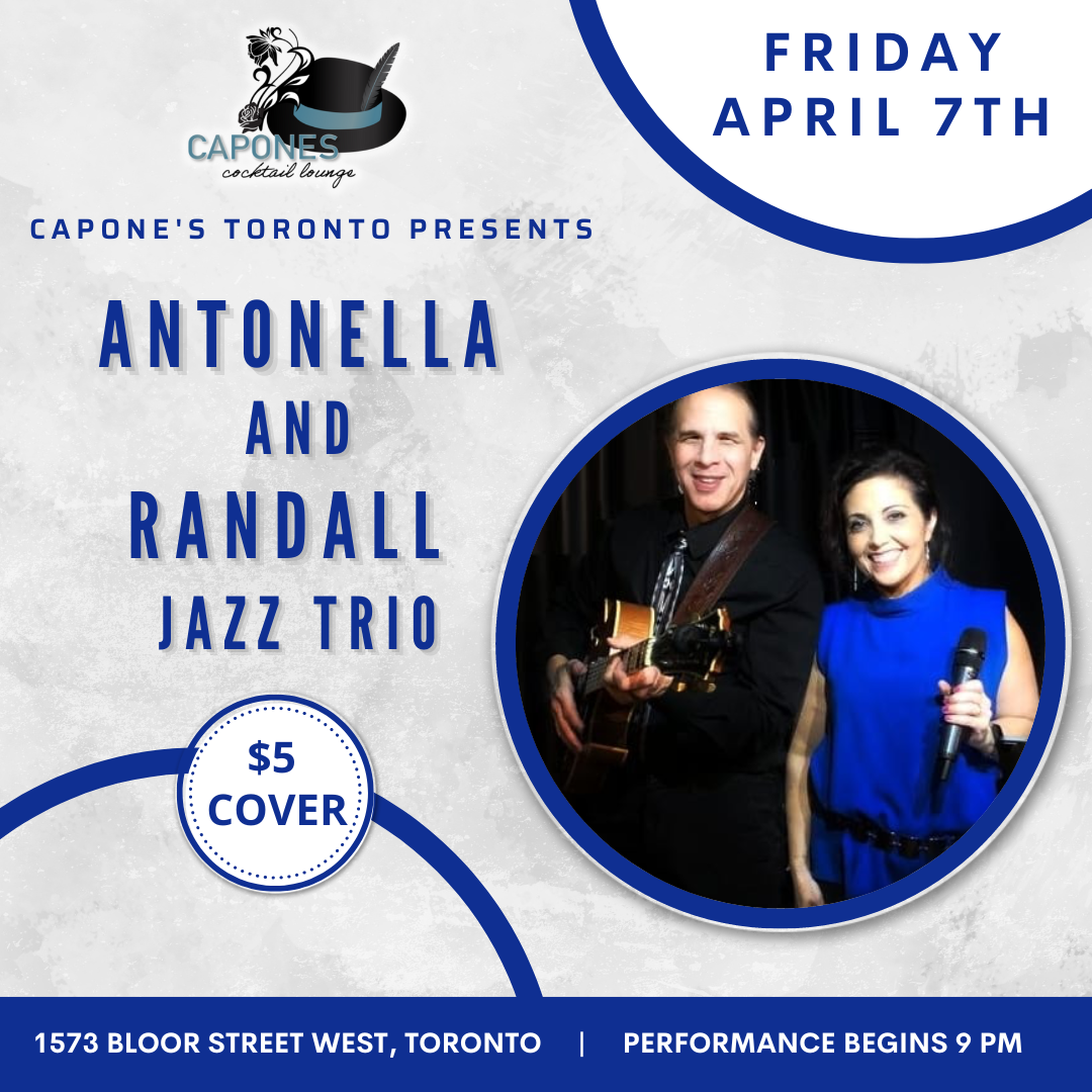 Live Jazz!: Antonella & Randall Jazz Trio