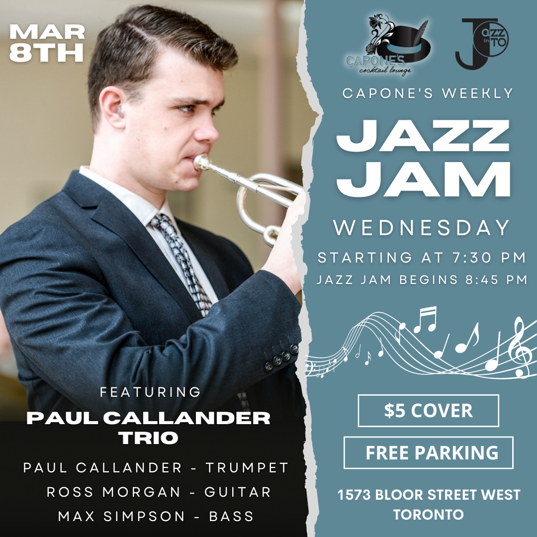 LIVE JAZZ: Paul Callander Trio!