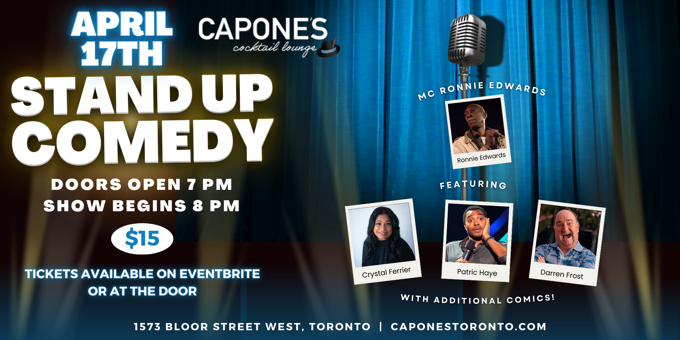 Capone’s Standup Comedy!