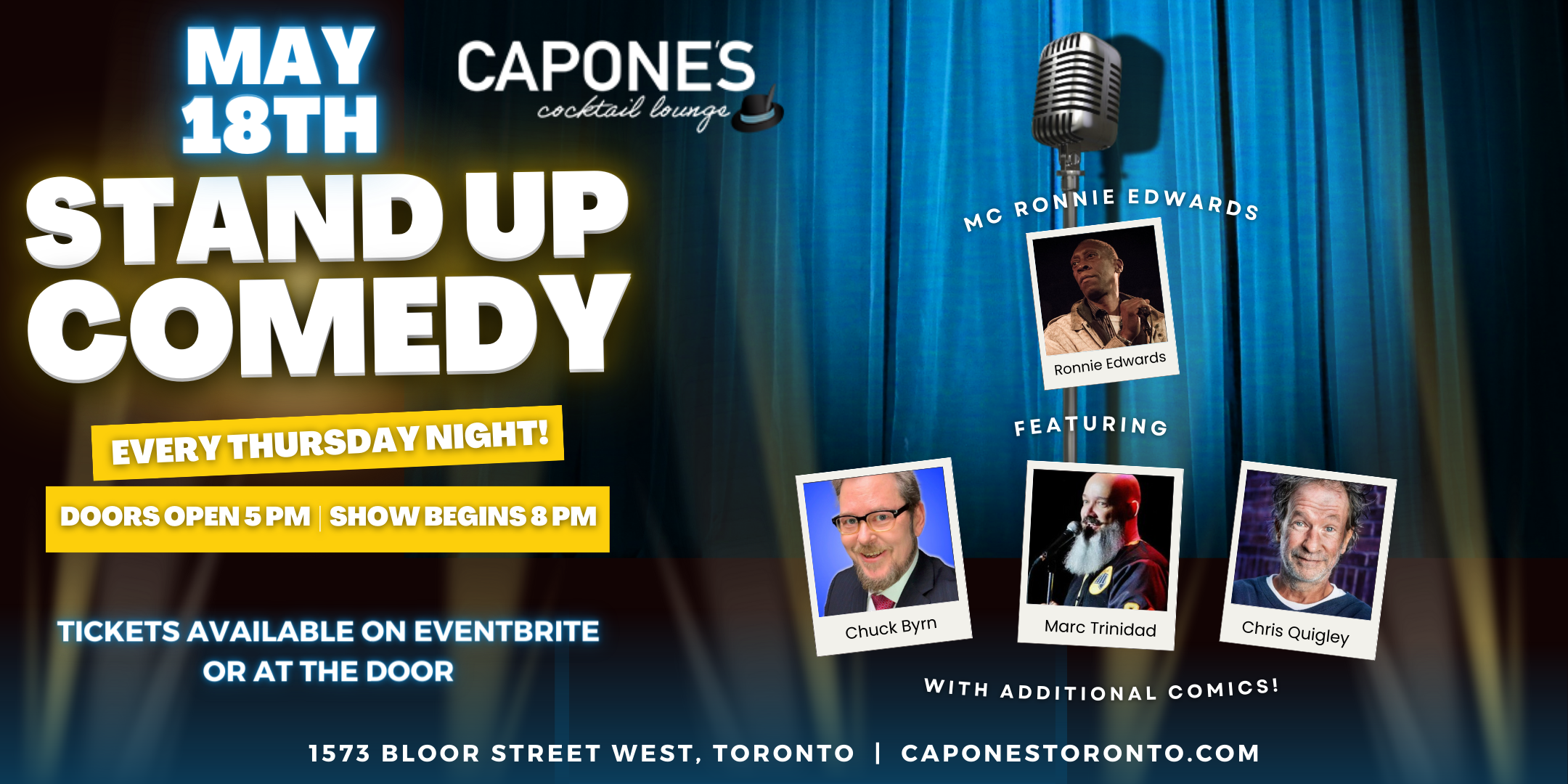 Capone’s Standup Comedy!