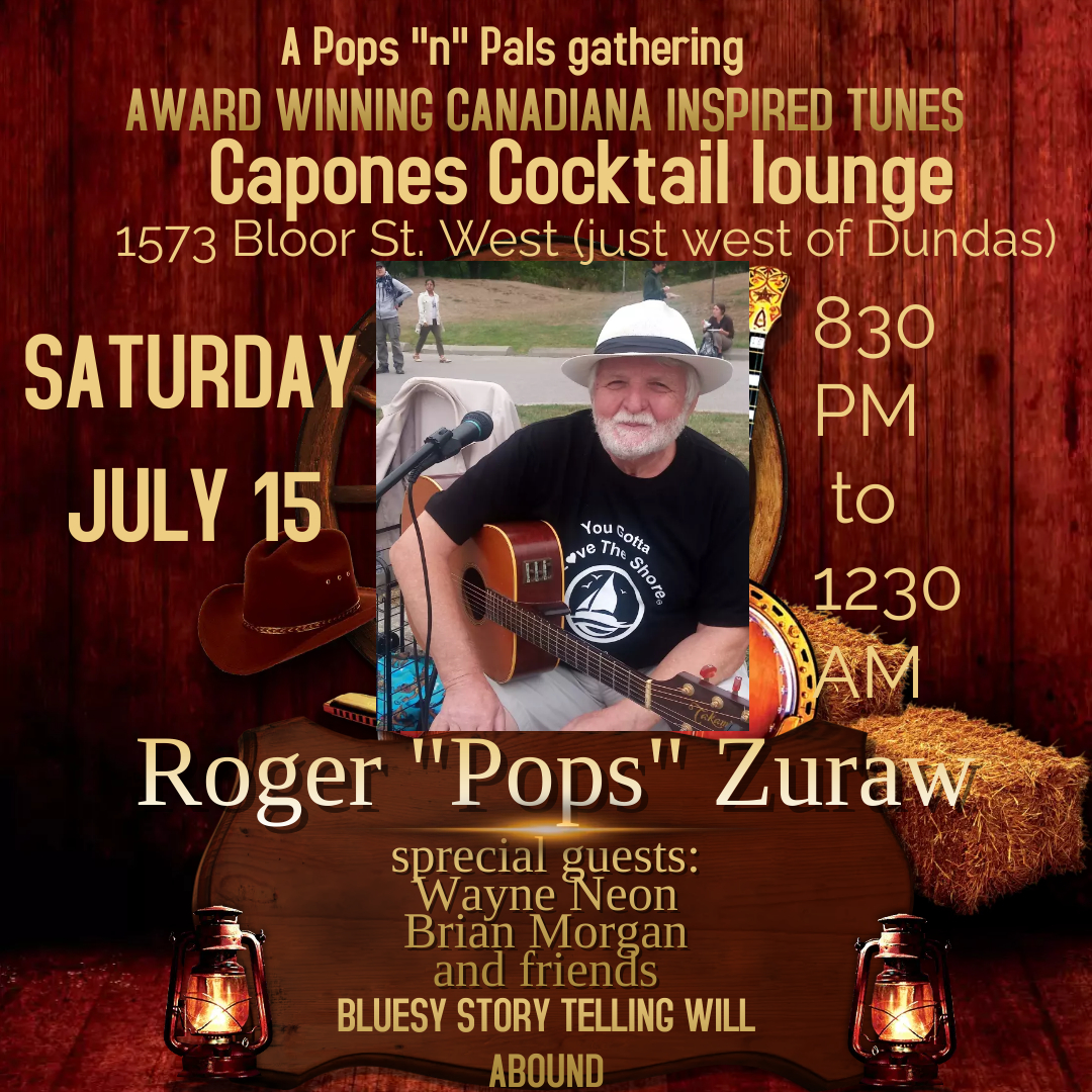 Live Blues: Roger “Pops” Zuraw