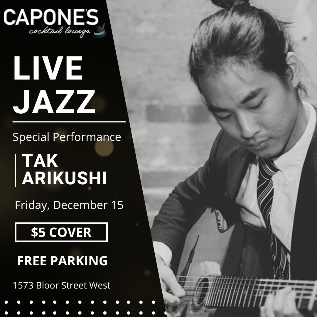 Live Jazz: Tak Arikushi
